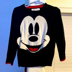 Toddler boys GAP SWEATER SIZE 2 DISNEY MICKEY MOUSE
